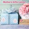 500 Pcs Happy Mother's Day Stickers - 1.5" Colorful Floral Labels on a Roll - Self-Adhesive, Residue-Free Decorative Seals for Gifts, Bakery, and Crafts